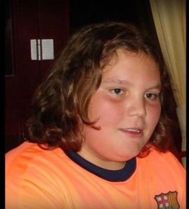 Danny Gubbels, who died aged 12